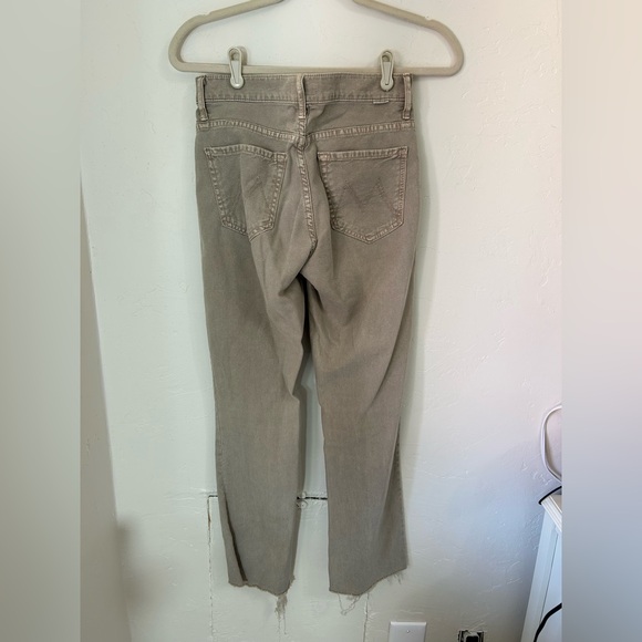 Mother Insider Ankle Fray in Chalk it Up size 25 - Picture 8 of 16